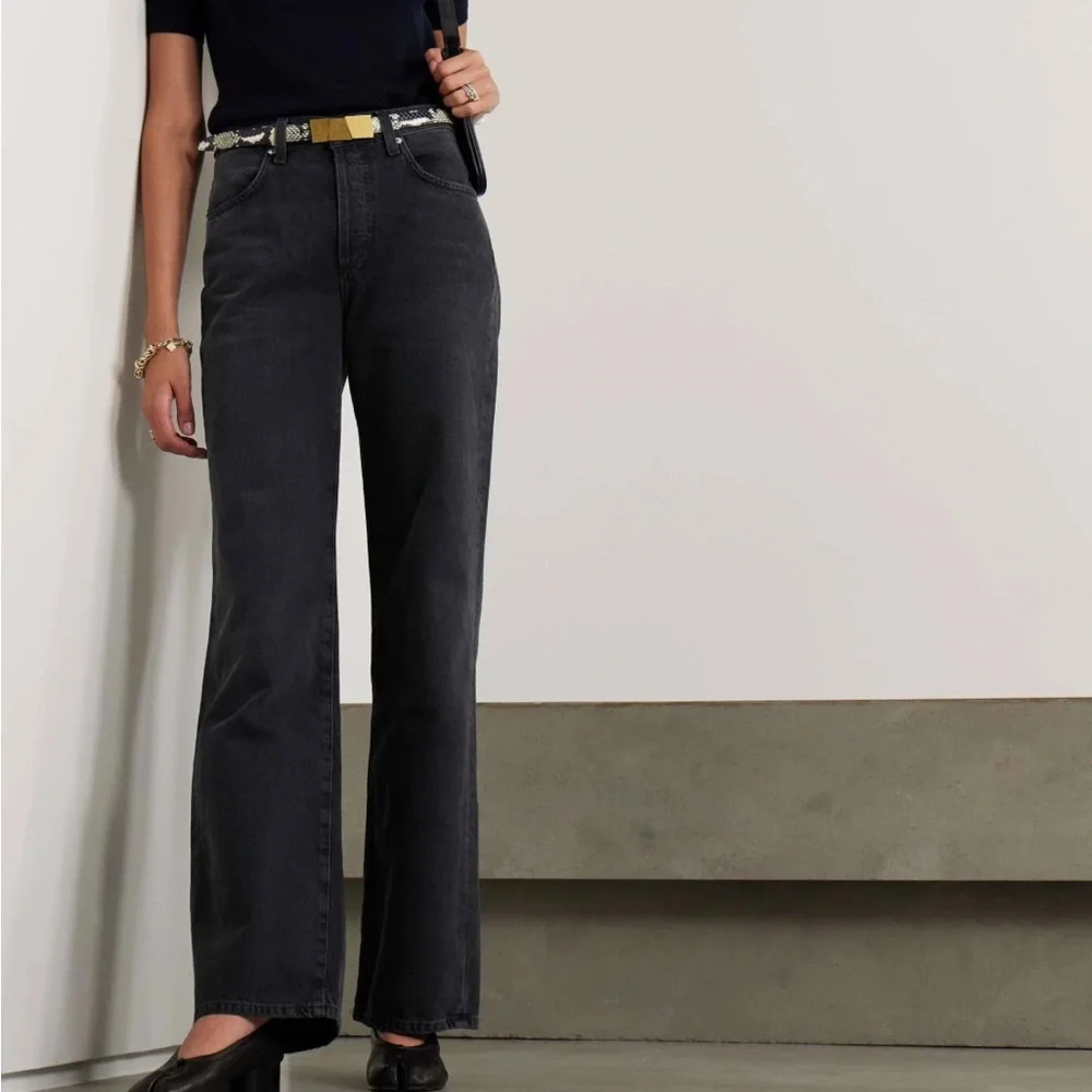 Citizens Of Humanity Annina Wide Leg Black Jeans - Picture 4 of 4